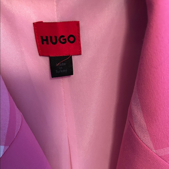 HUGO Jackets & Blazers - HUGO Vibrant Pink Jacket